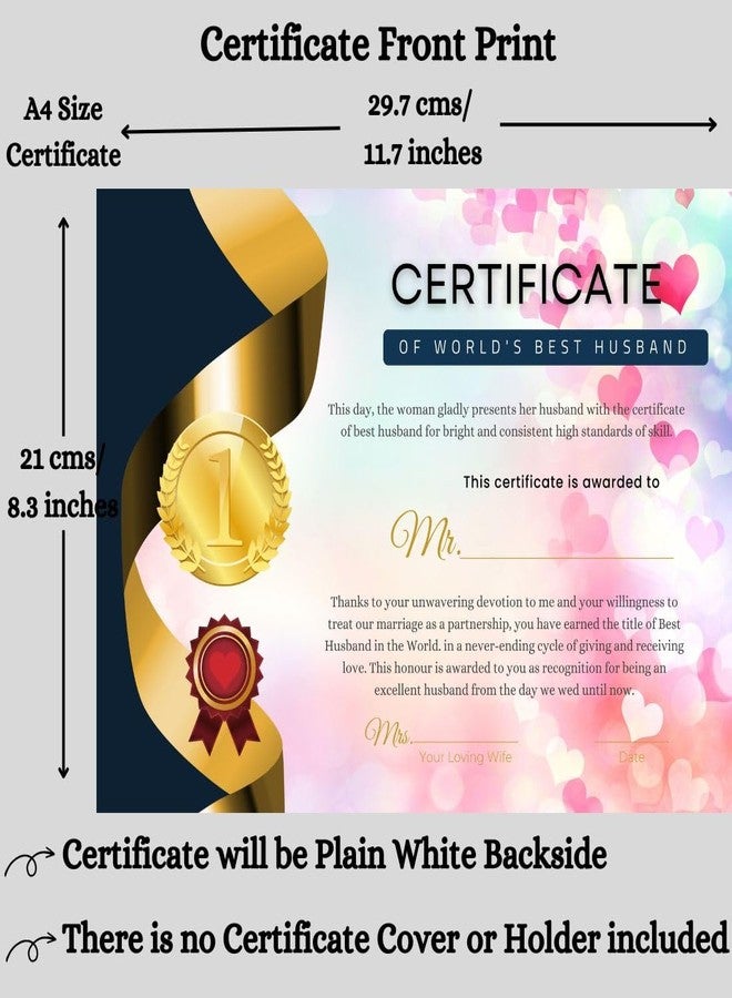 AanyaCentric بطاقة تهنئة للزوج من AanyaCentric، مقاس A4 (8.3 × 11.7 بوصة)، هدية مثالية للزوج أو الحبيب في ذكرى الزواج أو عيد الميلاد. - Image 2